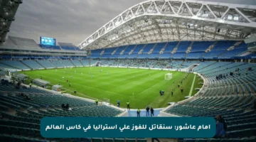 إمام عاشور: سنقاتل للفوز على أستراليا في كأس العالم